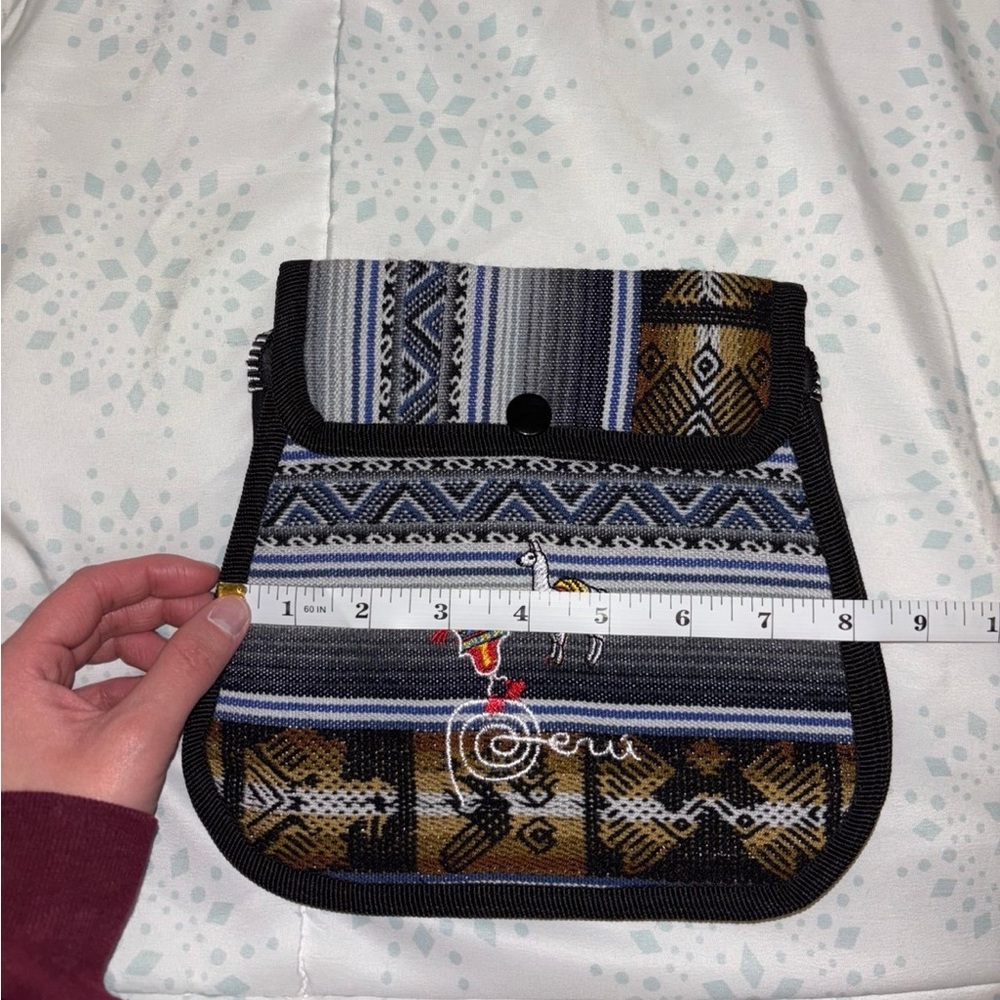 Peruvian Patterned Shoulder Bag - image 3